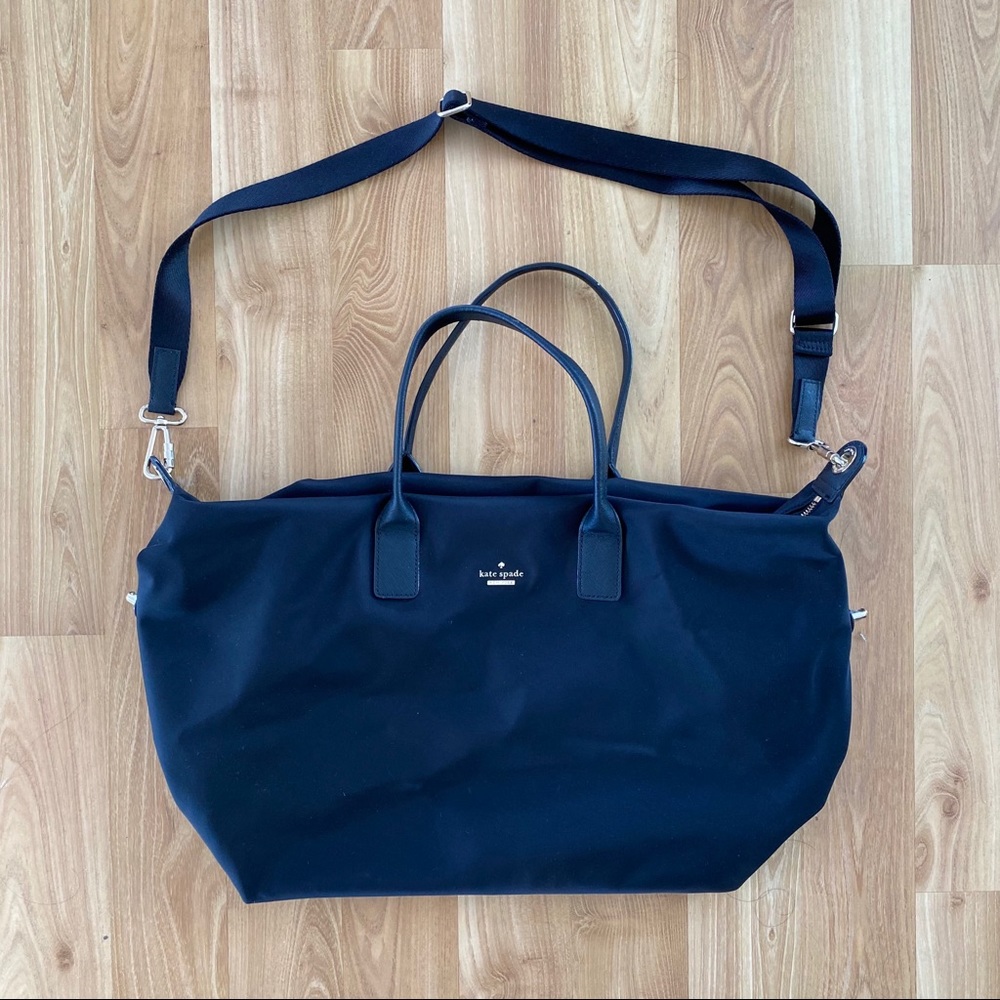 kate spade lyla nylon weekend tote